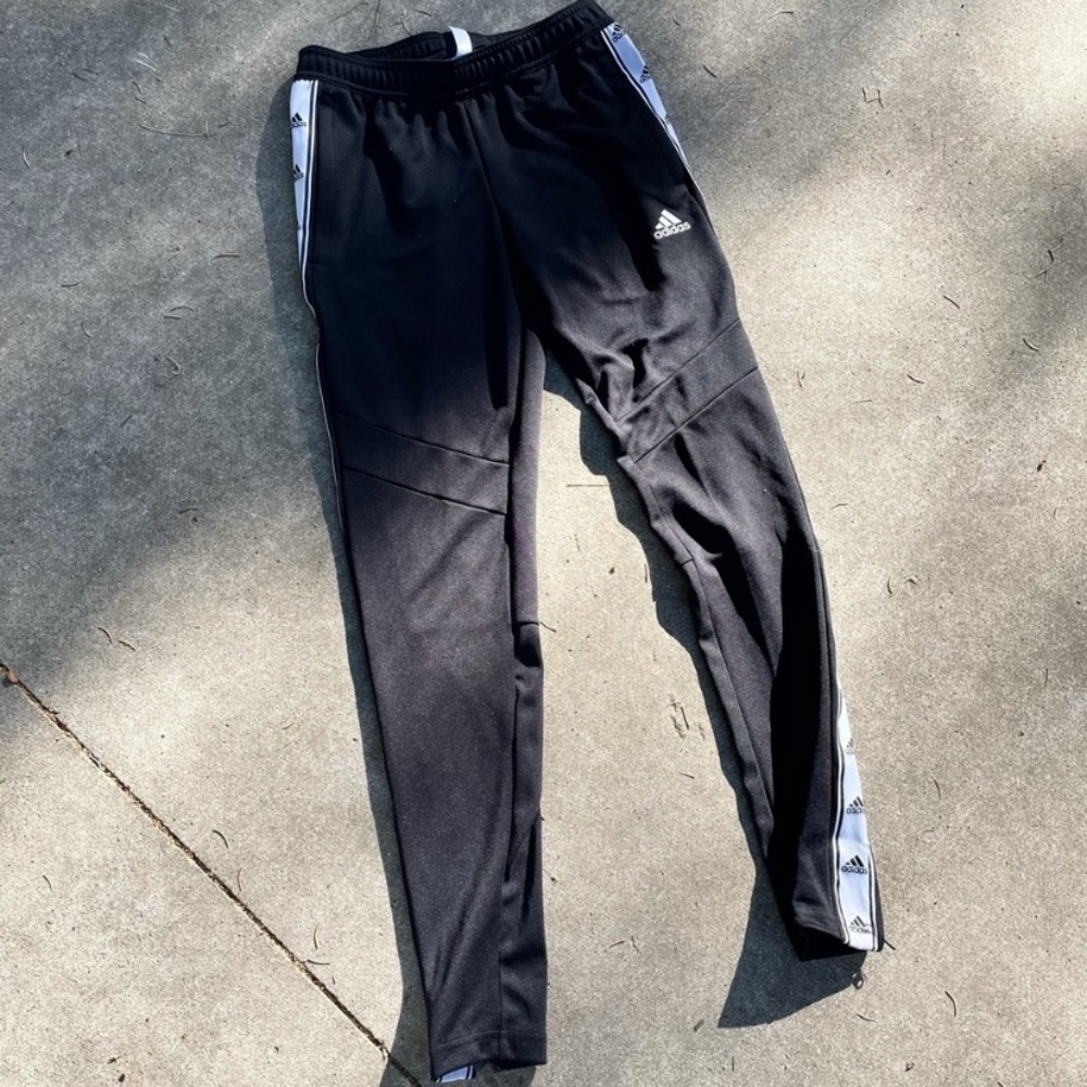 Adidas Tiro Climacool Soccer Pants Zipper Logo